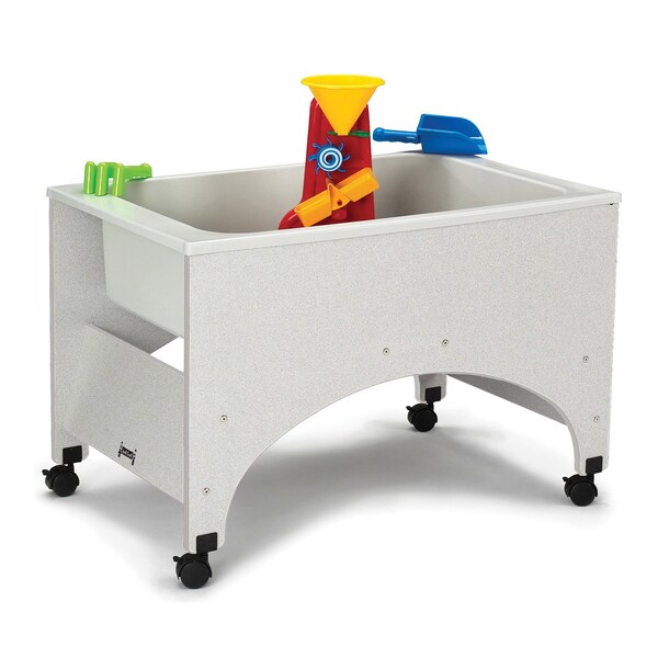 Rainbow Accents Space Saver Sensory Table, Gray